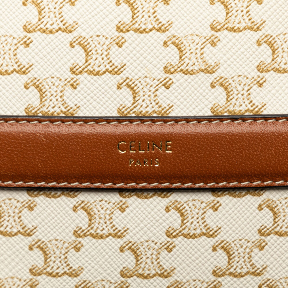 Auth Celine Triomphe Round Purse On #118983C84B - Picture 6 of 12